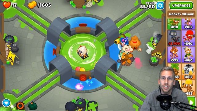 Spillway Half Cash - No Monkey Knowledge - Bloons TD 6 смотреть онлайн