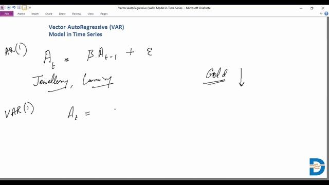Vector Autoregressive Model (VAR) in Time Series Forecasting смотреть онлайн