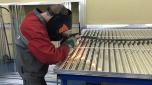 Производство жалюзийных вентиляционных решёток металлических