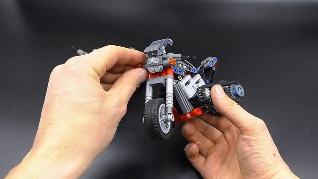 LEGO Technic 42132 Мотоцикл Лего техник чоппер смотреть онлайн