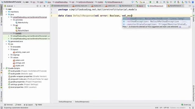 #3 Kotlin Retrofit Tutorial - SignUp using Retrofit POST смотреть онлайн