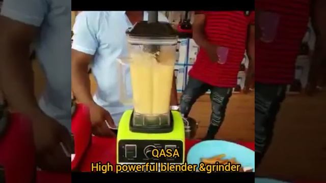 Qasa High Commercial Blender And Grinder смотреть онлайн