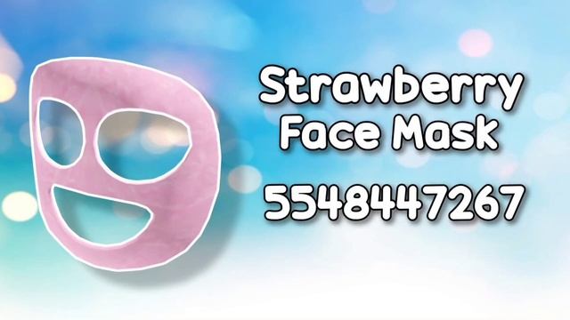 SPA FACE MASK, EYE CUCUMBERS & TOWEL CODES FOR BERRY AVENUE BLOXBURG & ROBLOX GAMES THAT ALLOW CODE смотреть онлайн