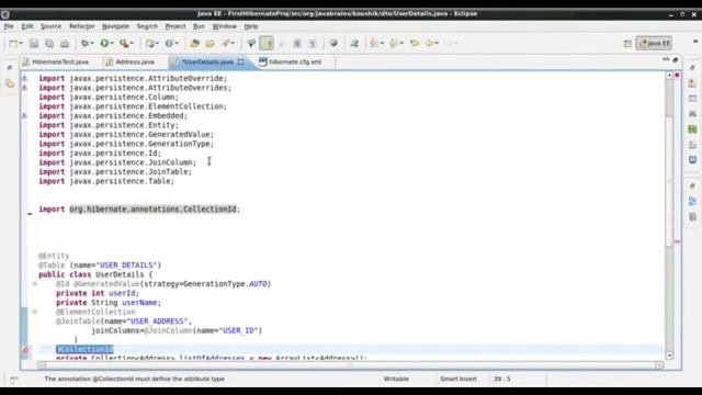 Hibernate Tutorial 11 Configuring Collections and Adding K смотреть онлайн