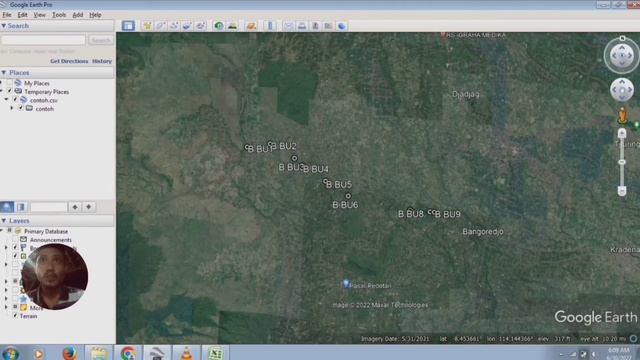 cara import koordinat dari excel dan foto ke google earth смотреть онлайн