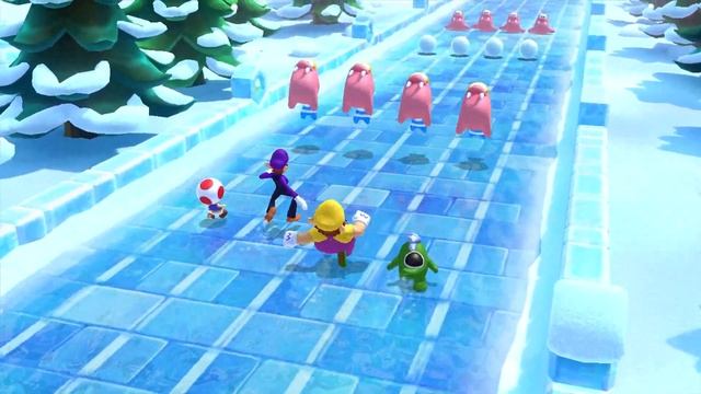 Mario Party 10 Mario Party #738 Toad vs Waluigi vs Wario vs Spike Chaos Castle Master Difficulty смотреть онлайн