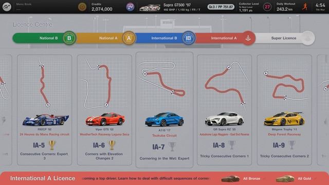 Gran Turismo 7 - International A License (All Gold Medals!) смотреть онлайн