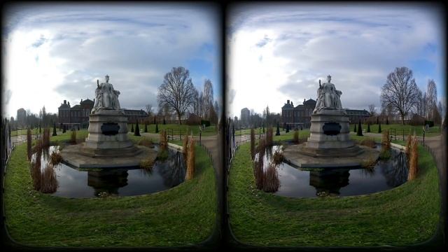 VR 3d180 - Hyde Park - London - Kensington Palace смотреть онлайн