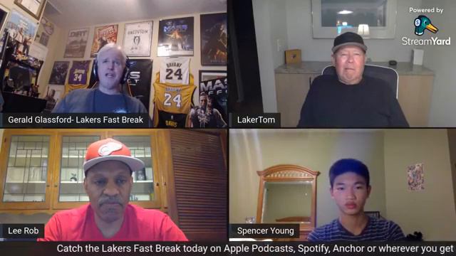 Lakers Fast Break- NBA Finals Game 5 Report and Space Jam Review! смотреть онлайн