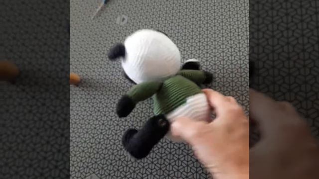 #amigurumi #crochettoys #amigurumipattern #amigurumis #amigurumidoll #pinterest #panda смотреть онлайн
