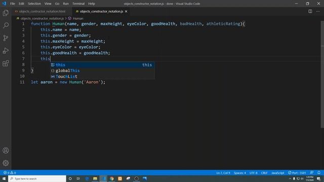 JavaScript - Constructor Functions смотреть онлайн