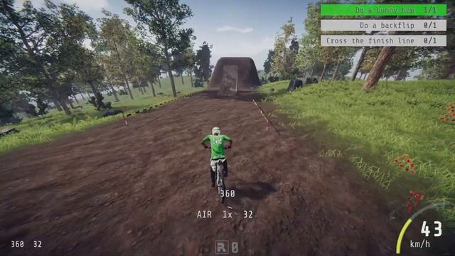 Descenders - Tutorial: Basic Jumps: Do A Bunny Hop and a Backflip Xbox One X Gamepass Gameplay смотреть онлайн