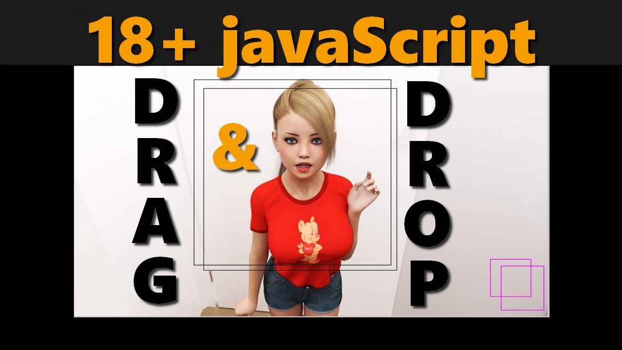 Mobile Touch Drag & Drop JS ограничение границ, drag border смотреть онлайн