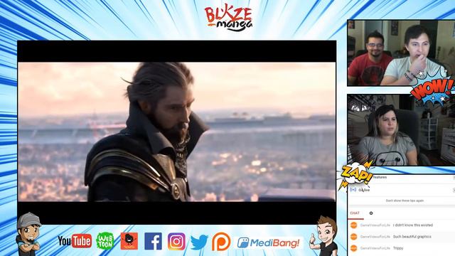 Final Fantasy XV Omen Trailer Reaction смотреть онлайн