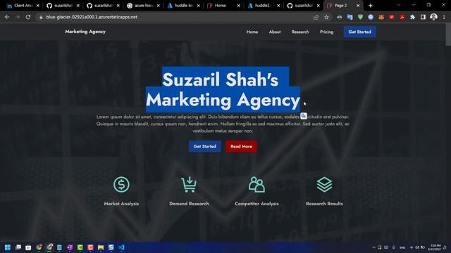 Hosting Website on Azure and Github for free! смотреть онлайн