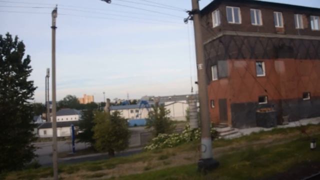 Калининград Königsberg На электричке от Северного до Южного вокзала смотреть онлайн