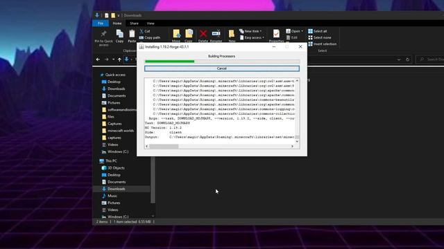 how to install forge 1.19.2 смотреть онлайн