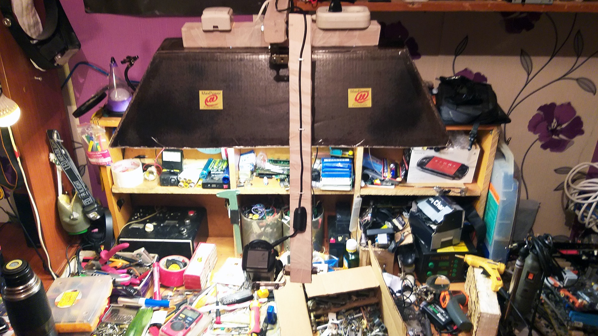 Как сделать освещение самому для радиоуголка и съёмок) смотреть онлайн