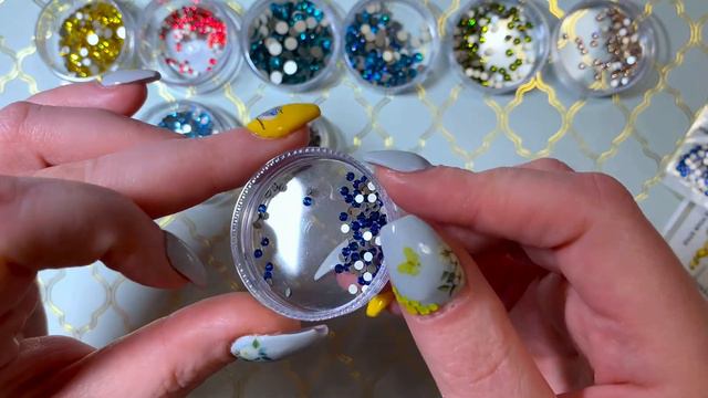 2021 Skybeads Swarovski Crystal Haul For Nail Art - So Many Colours! смотреть онлайн