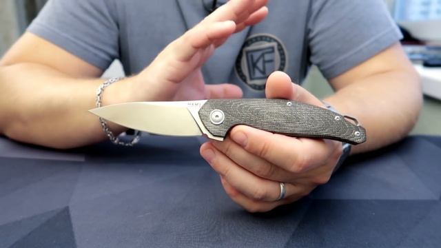 ЧИСТОКРОВНЫЙ! MKM Goccia складной нож. смотреть онлайн