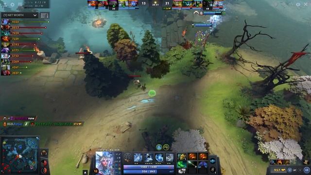 Oli~ (Rank 23) plays Crystal Maiden Dota 2 Full Game смотреть онлайн