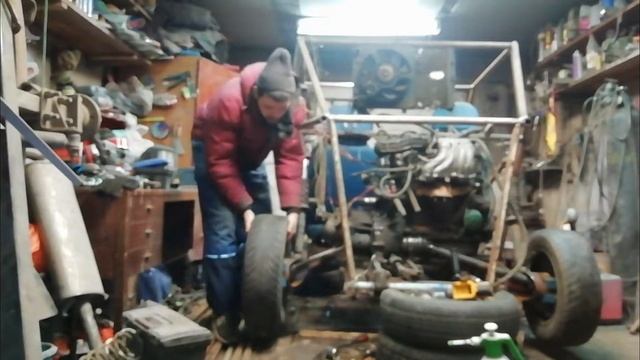 Багги из ВАЗ. ЗАДНЯЯ ПОДВЕСКА смотреть онлайн