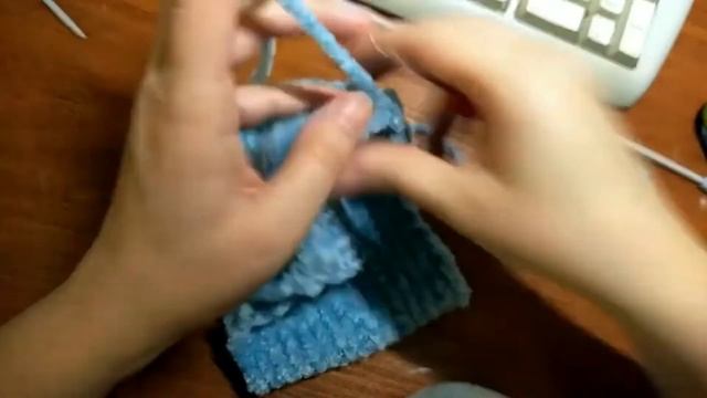 Вяжем простую повязку на голову спицами , Повязка тюрбан на голову спицами,Мастер Класс смотреть онлайн