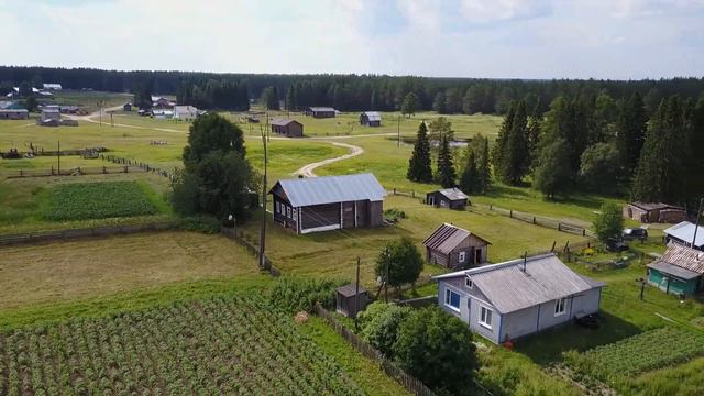 Деревня Пузла,затерянная в лесах Республики Коми.Российская глубинка смотреть онлайн