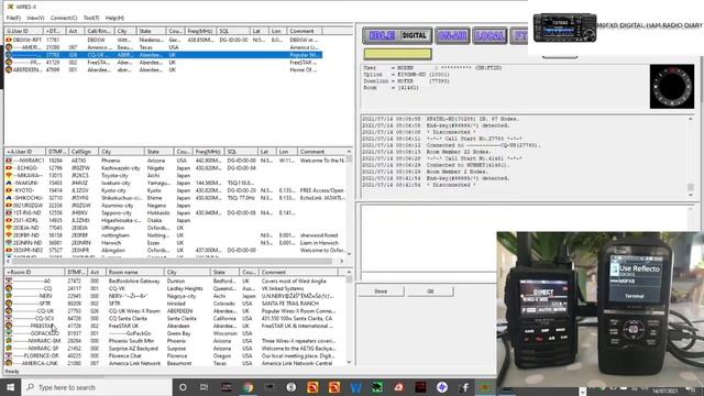 ICOM ID 52 -TERMINAL MODE YAESU FT3D WIRES X PDN смотреть онлайн