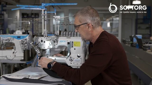 Jack JK-8740-460-02HDAW1S в комплекті з Racing EFV плоскошовна машина типу flatlock смотреть онлайн