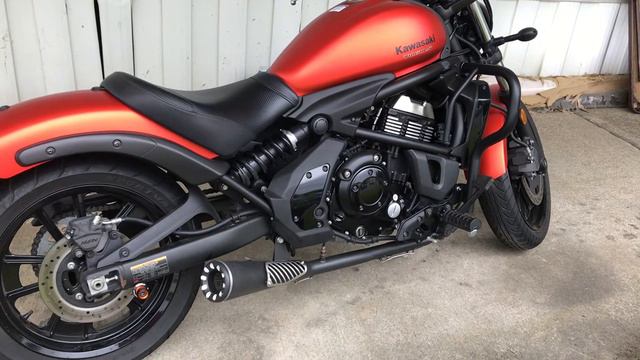 2015 - 2020 Kawasaki Vulcan S 650 Danmoto Exhaust sound clip смотреть онлайн