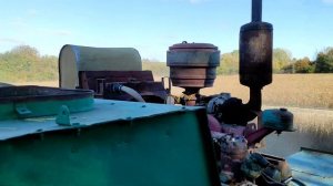 Уборка сои комбайном НИВА СК 5 Большой урожай Уборка сои в октябре Опошня 2022