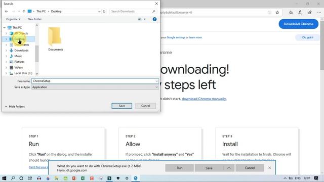 How to download & install chrome in Windows 10 | Hindi смотреть онлайн