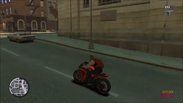 GTA IV : TBOGT XTREME COP BIKE CHASE смотреть онлайн