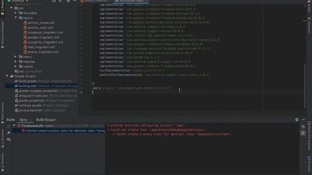 Gradle Error:Execution failed for task ':app:processDebugGoogleServices смотреть онлайн