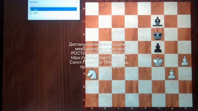 Конь с пешками против слона с пешкой. смотреть онлайн