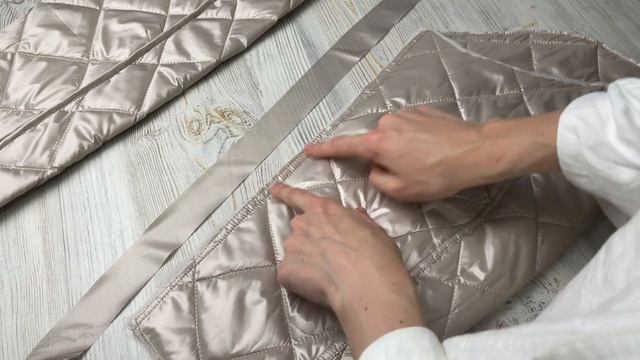 Как сшить стеганую куртку из двухсторонней стежки по выкройке Studio.yusupova смотреть онлайн