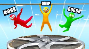 ПРОПЕЛЛЕР СМЕРТИ! ПЛАСТИЛИНОВЫЕ ЧЕЛОВЕЧКИ ПРОТИВ ВЕНТИЛЯТОРА