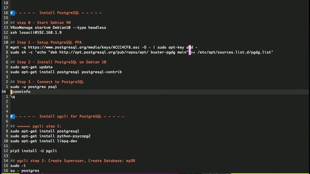 000.PostgreSQL Install & pgcli смотреть онлайн