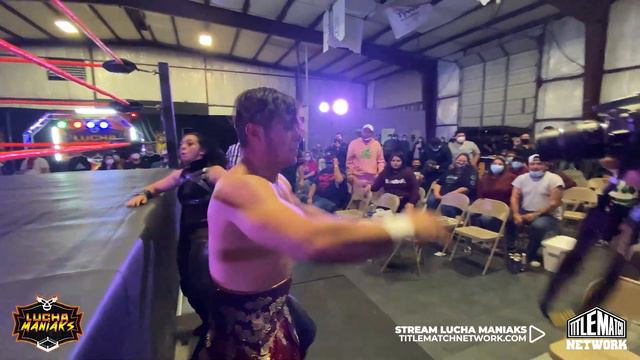 Stephanie Vaquer Vs Low Rider (Intergender Wrestling) Lucha Maniaks - Title Match Network
