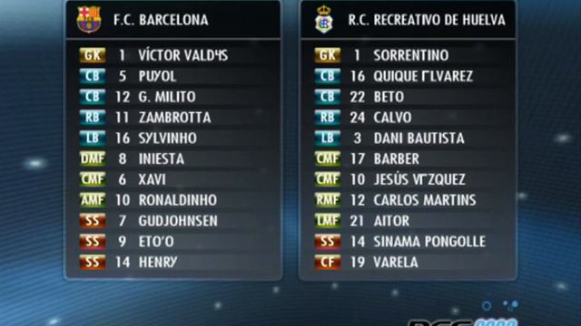 PES 2008 KONAMI PC 17 Голов за FC BARCELONA (Mes gue club) смотреть онлайн