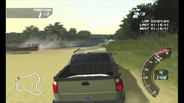 Ford Racing 3: Ford Challenge: Trucks: '48 F1: (HARD) смотреть онлайн