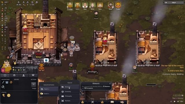 Norland, Medieval Kingdom Sim/Colony-Builder смотреть онлайн
