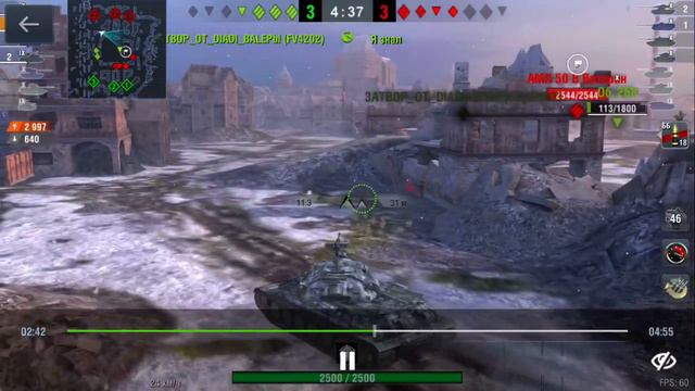 Берём мастера на ИС 7 world of tanks blitz смотреть онлайн