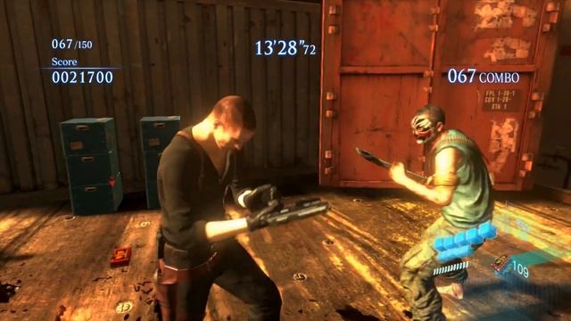 Resident Evil 6 Mercenaries High Seas Fortress solo Jake 1402k смотреть онлайн