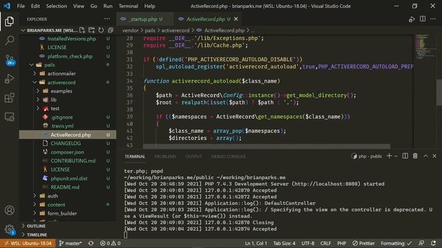 Let's upgrade the packages in my web site! And build and publish a composer package смотреть онлайн