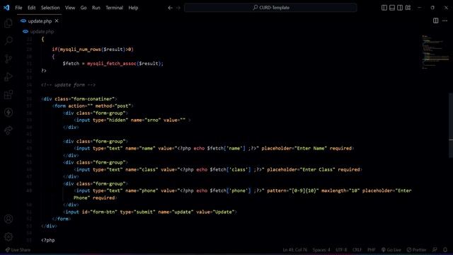 PHP CRUD Operation Tutorial: How to Update Records Into Database Using PHP MYSQL - Part 3 смотреть онлайн