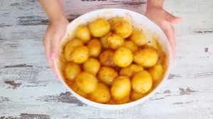 МОЛОДОЙ КАРТОФЕЛЬ В ДУХОВКЕ с приправами и чесноком все секреты приготовления