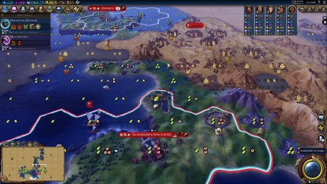 Маори и случайные технологии.Sid Meier's Civilization VI. смотреть онлайн
