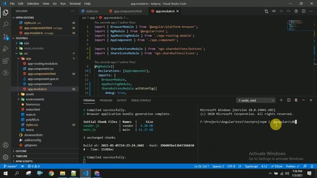 Social Sharing in Angular 2021 смотреть онлайн
